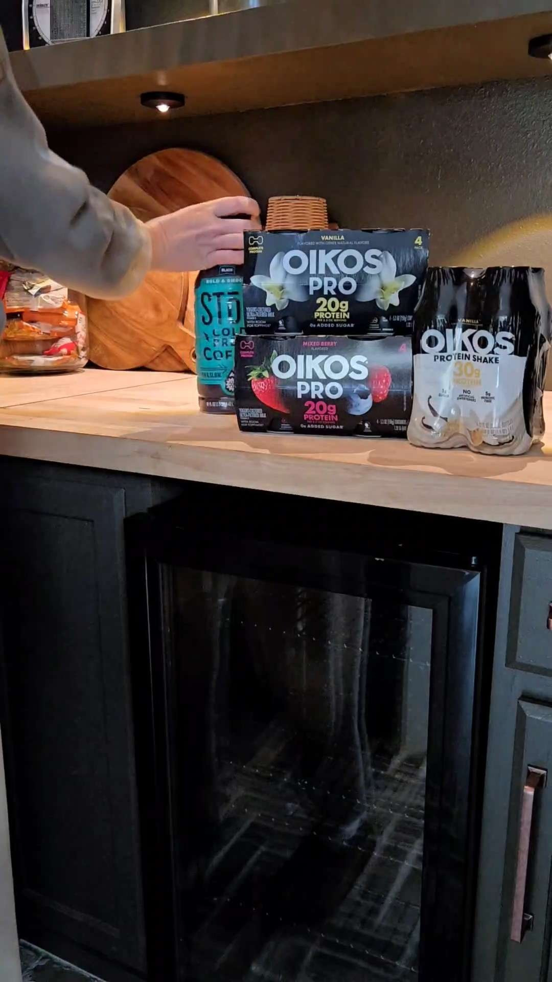 #ad After upgrading our pantry, I restocked the mini fridge and breakfast bar with our go-to favorites so mornings feel simpler and more organized. Yogurt, protein shakes, milk, cold brew, and creamer all in one place honestly makes it feel like a little hotel at home.
Sharing everything I used here — plus right now you can Get $5† when you spend $10 or more on qualifying products, which is such a great way to upgrade your mornings.
† MorningsUpgraded.com for Terms. Open to 18+ US residents, void in CO, LA, MN, MO, ND, NJ, NV, TN, and WI. WHILE SUPPLIES LAST. Exclusions and limits apply. Ends 3/1/26.
#morningsupgraded, #targetfinds, #targetstyle #TargetPartner @activiaus, @oikos, @silk, @stokcoldbrew, @indelight, @happyfamilyorganics, @the_official_danimals 
 

 #LTKmomlife #LTKmorningroutine #LTKHome