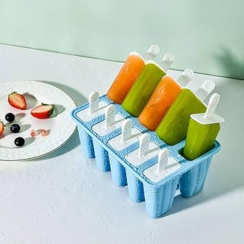 Popsicle molds,10 Pieces Popsicle Molds Silicone BPA Free Ice Pop Easy Release Popsicle Molds，1... | Amazon (US)