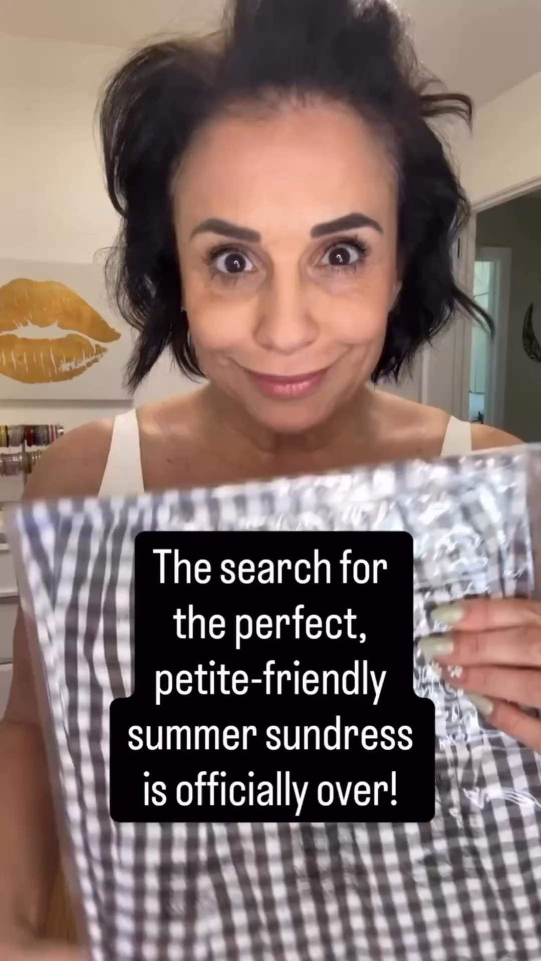 Can we talk about the power of a classic gingham print? I just found this A-line beauty and I’m obsessed with the fit. It features:
• Adjustable Tie Shoulders: Perfect for getting that customized fit.
• Smocked Waist: Snaps right in for a beautiful silhouette.
• Pockets: Because every great dress needs them!
• 8 Color Options: I’m wearing the brown, but there are so many fun shades for the season.

I’m 5’1” and wearing a size Medium, it hits at just the right length! This is definitely going to be a heavy hitter in my summer rotation.

Comment “SUNDRESS” and I’ll send the direct link to your DMs!

#MidlifeStyle #ad #SummerSundress #GinghamStyle #WomenOver5