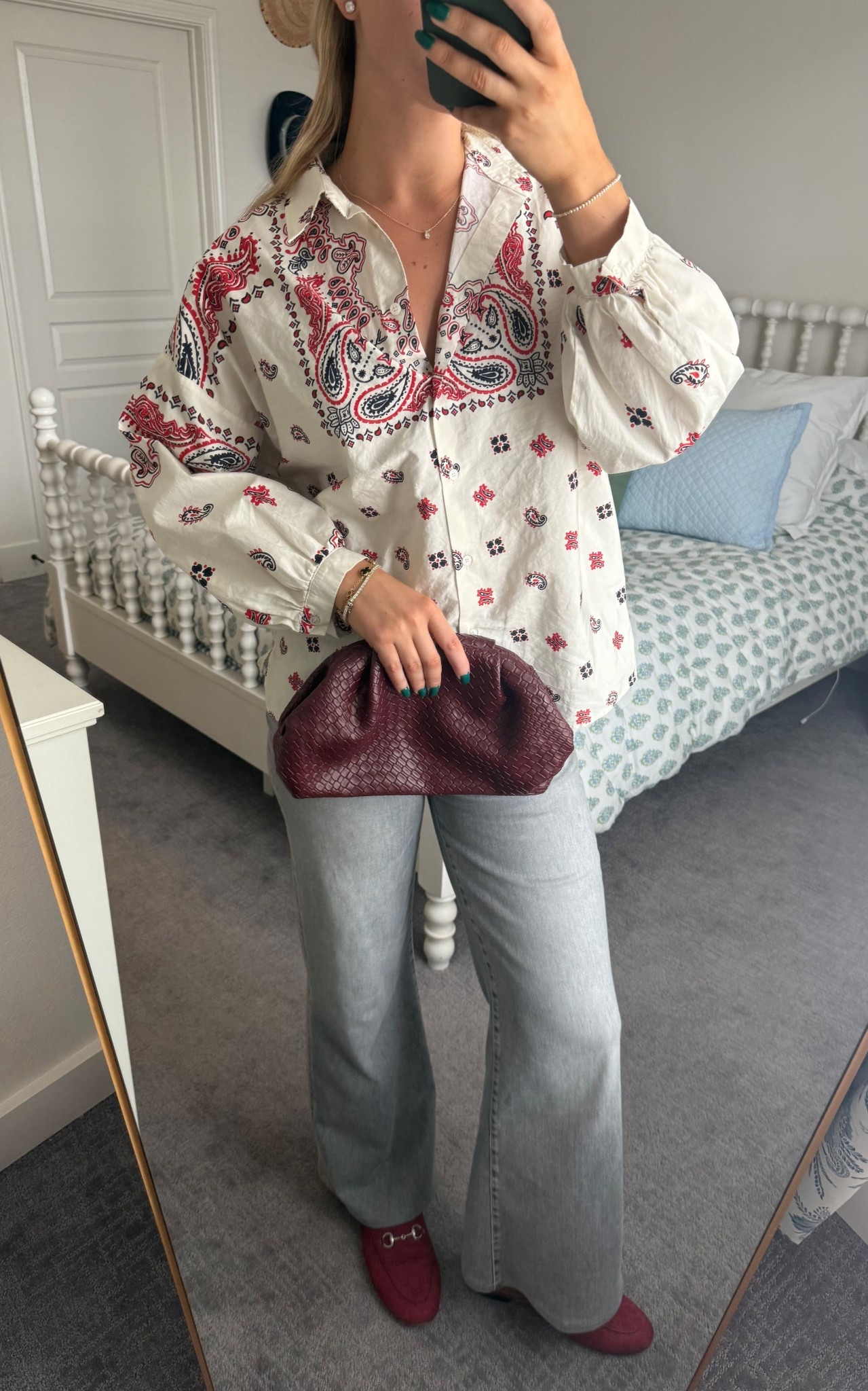 Spring Work Fit

Grey jeans
Wide leg jeans
High waisted jeans
Seven for all mankind jeans
Seven jeans
7 jeans
Maroon bag
Maroon purse
Burgundy bag
Work outfit
Casual office outfit
Spring outfit
Spring style
Fall outfit
Fall style
Cute casual outfit
Boho outfit
Burgundy purse
Gucci loafers
Princetown loafers
burgundy loafers
Maroon loafers
Weekend Max Mara Adda Top
Max Mara top
Rent the runway
White blouse
Printed top
Bandana print
Bandana top
Fun top
Printed blouse
Spring top
Fall top
Statement top
Designer clothing
Designer top
Vneck top


#LTKWorkwear #LTKootd