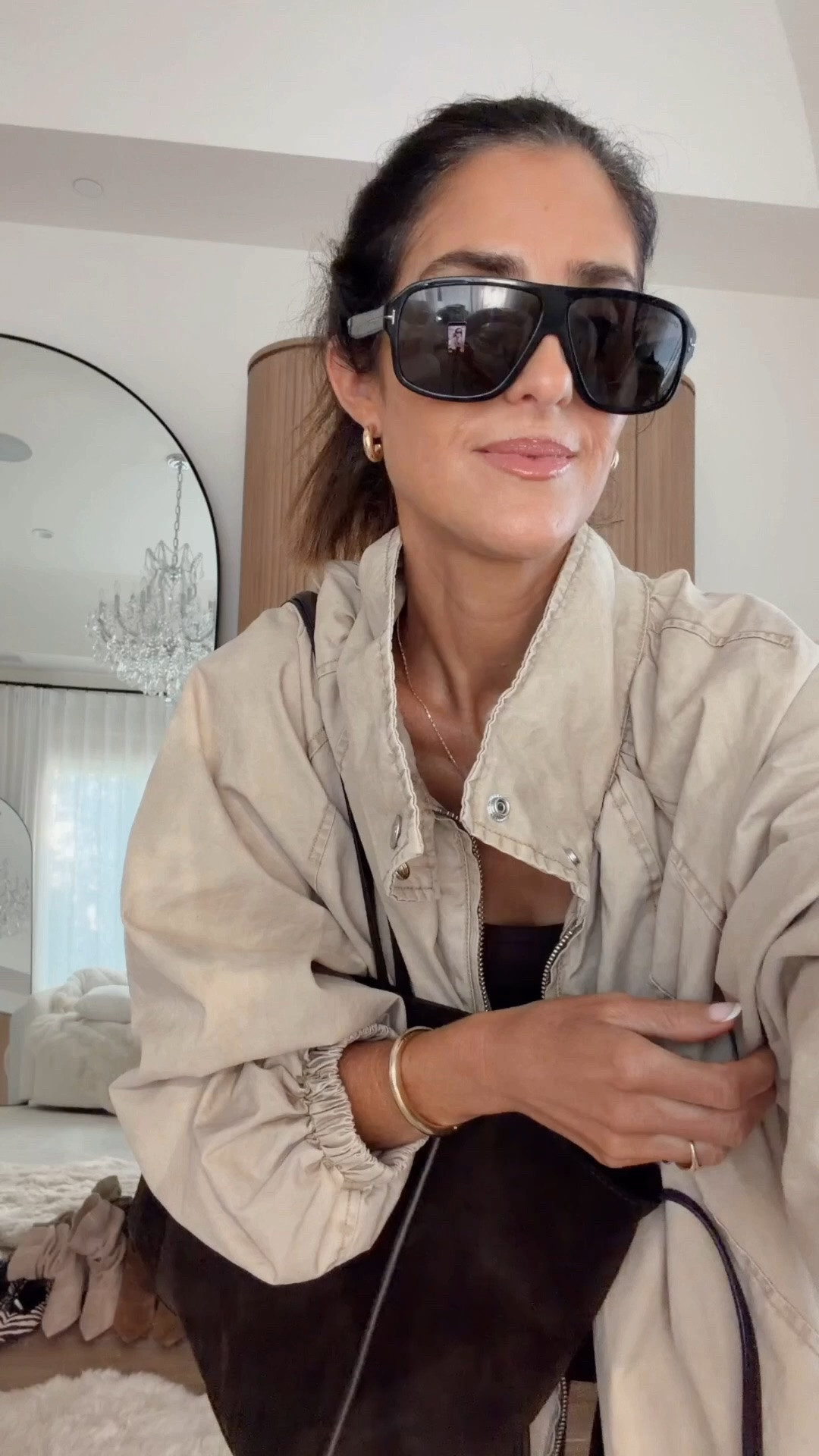 I’m just obsssed with this jacket!! 
I’m just shy of 5-7” wearing the size small jacket and matching set @Madewell  #stylinbyaylin #aylin

#LTKSeasonal #LTKOver40 #LTKootd