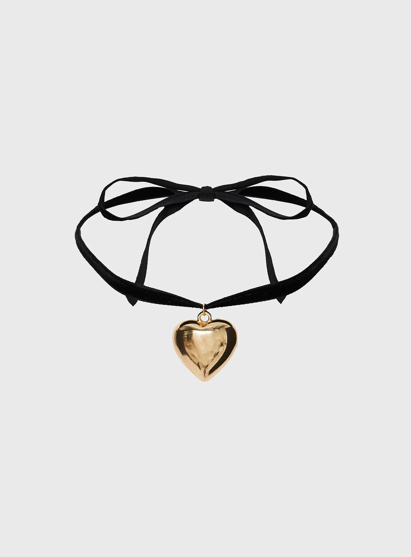 Meeks Necklace Black / Gold | Princess Polly US
