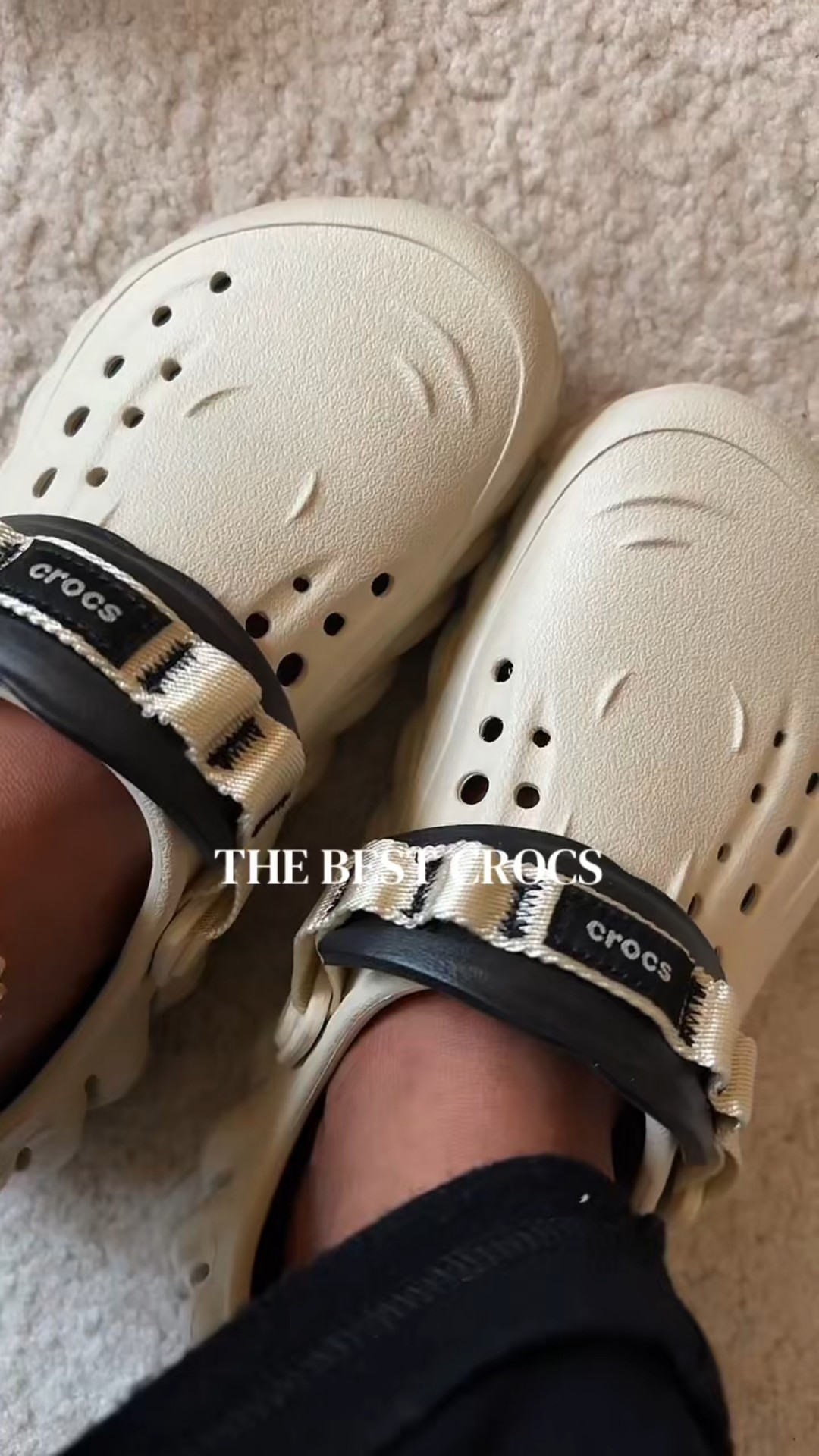 My favorite style of @crocs are the echos!! This colorway is super popular and I can see why. Comfortable cute and with a lot! 

#LTKmomlife #LTKootd #LTKgrwm