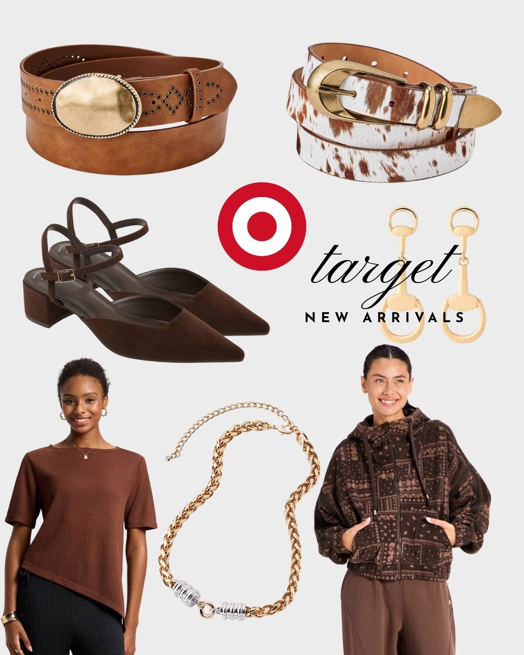 Target new fall arrivals in chocolate brown 🤎