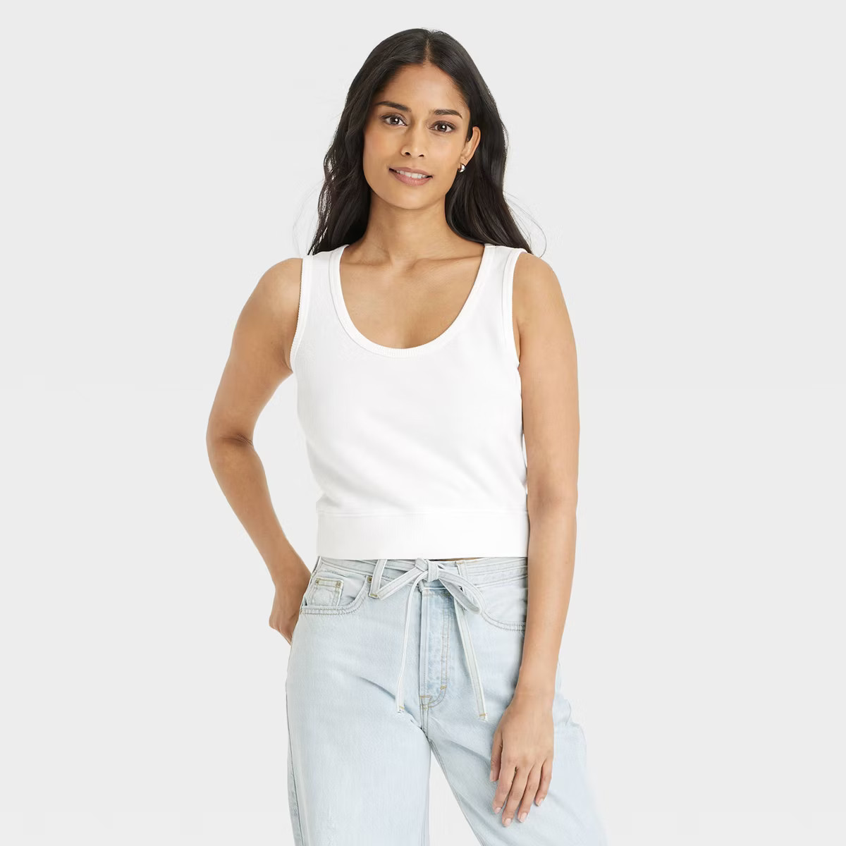 Women's Leisure Studio French Terry Tank Top - Universal Thread™ | Target