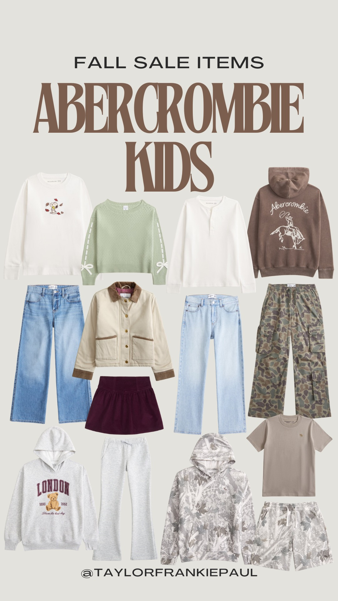 LTK Fall Sale: Abercrombie Kids🤍 

 #LTKFallSale #LTKStyleTip #LTKKids