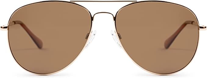 EVEE Polarized Aviator Sunglasses Classic Military Sunglasses (Scout) | Amazon (US)