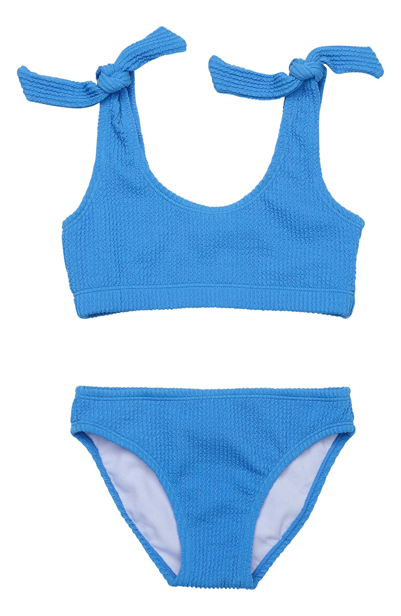 Kids' Marine Blue Two-Piece Swimsuit | Nordstrom