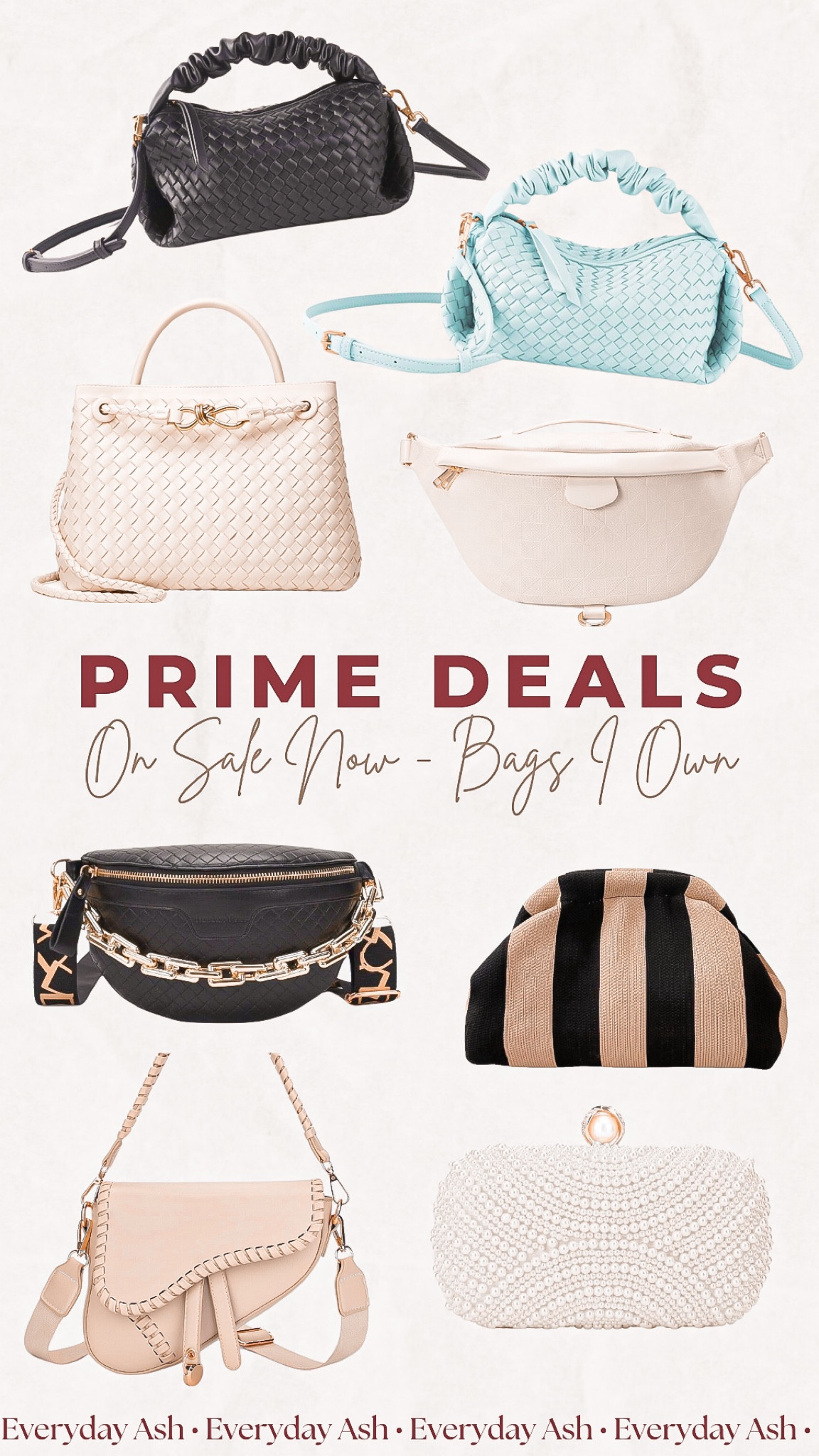 Amazon big deal days - handbags I own 

Purse, handbag, clutch bag, black crossbody bag, blue purse, black purse, belt bag, chain bag, wedding purse, wedding guest purse, tan purse, travel bag, white purse 

#LTKFindsUnder50 #LTKxPrimeDay #LTKGiftGuide