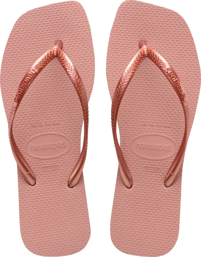 Havaianas Slim Square Flip Flop (Women) | Nordstrom | Nordstrom