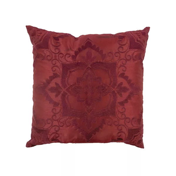 Sonoma Goods For Life\u00ae Embroidered Red Throw Pillow | Kohl's