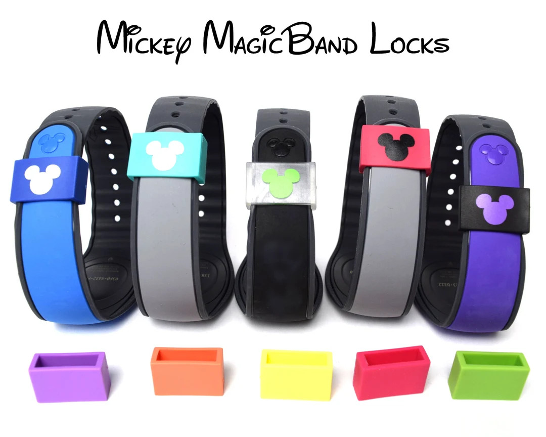 Mickey Mouse MagicBand Locks for MagicBand 2.0 | Adult and Child | Etsy (US)