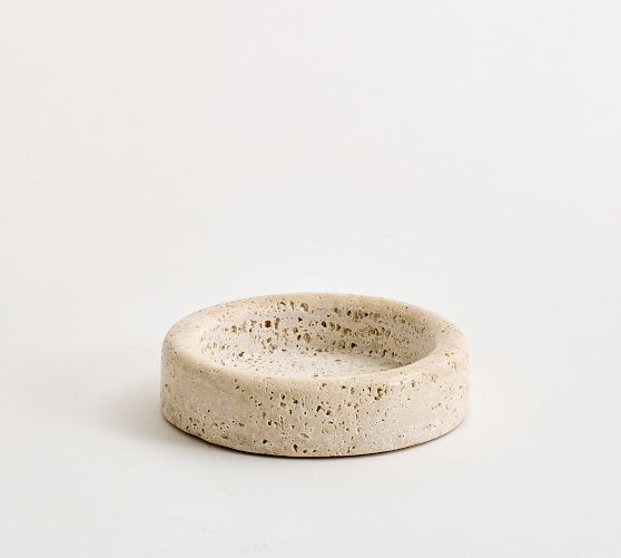 Travertine Decorative Bowl | Pottery Barn (US)