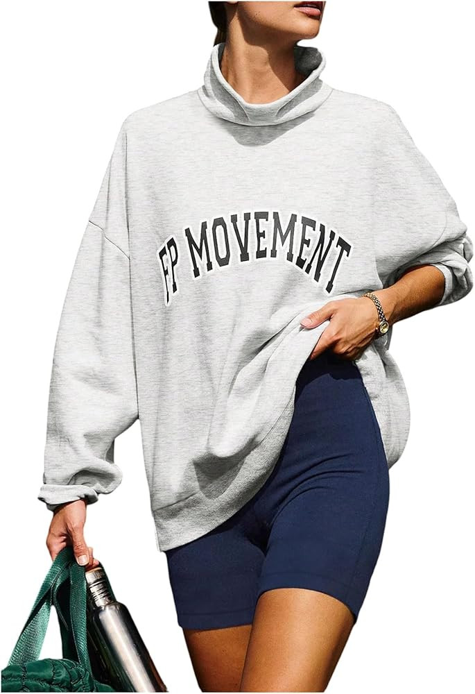 Verdusa Women's 2 Piece Athleisure Sets Oversized Tee Top with Biker Shorts Fitness Matching Clot... | Amazon (US)