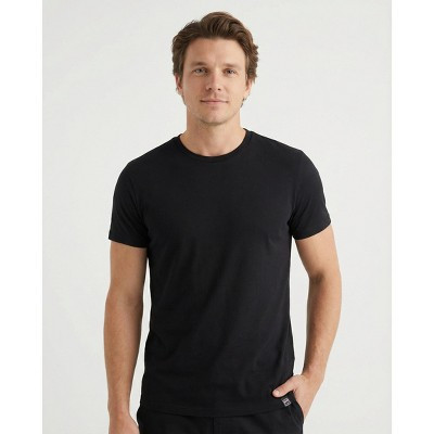 TR Premium - Crew Neck Men's Solid T-Shirt BLACK M | Target