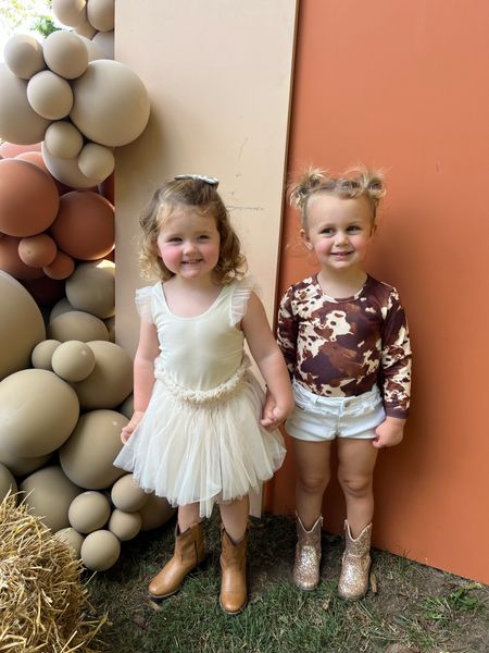 Western outfit, western boots, cowgirl outfit, party outfit, rodeo, boots, family photos 

#LTKkids #LTKbaby #LTKparties