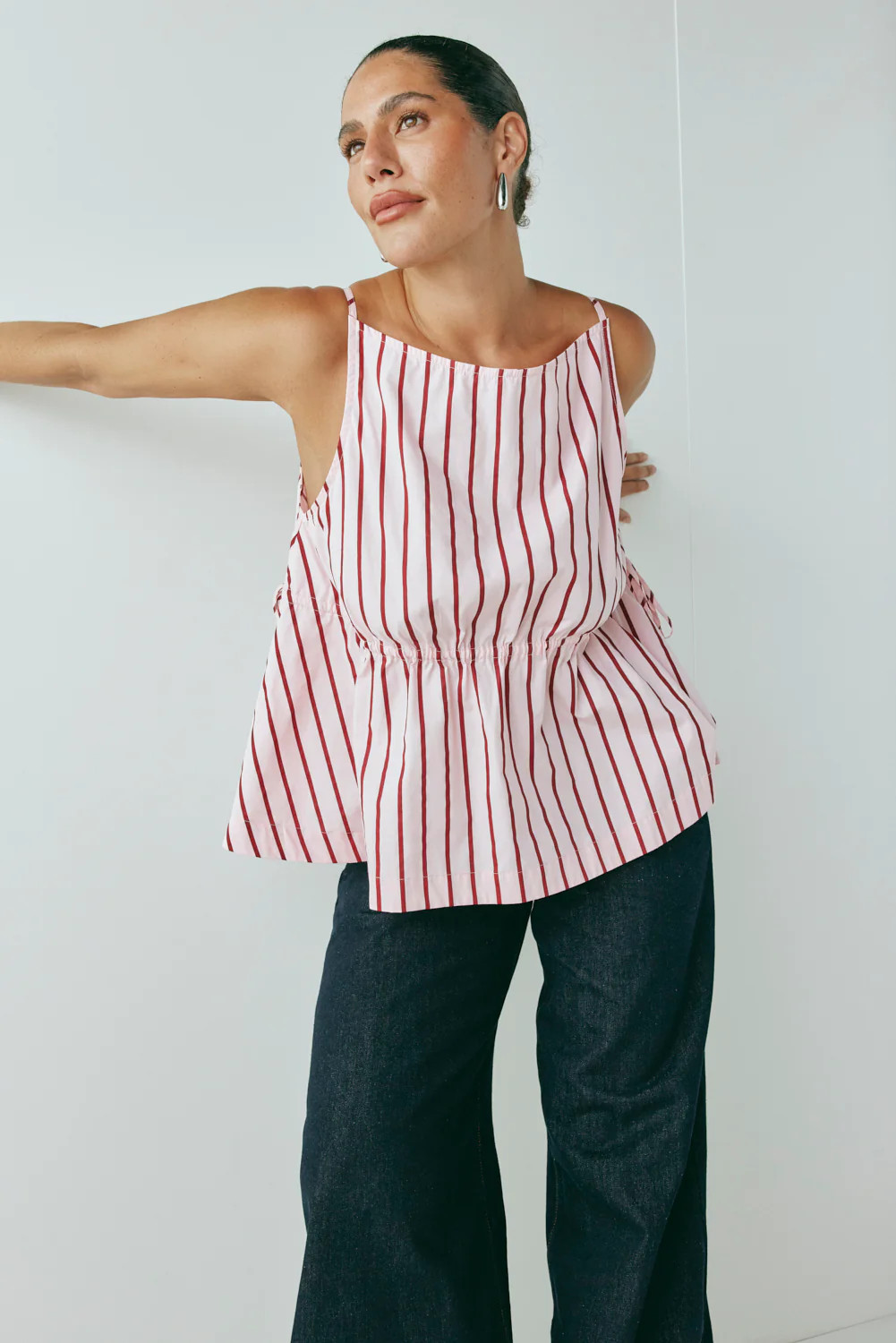 Indi Top Berry Stripe | VRG Grl
