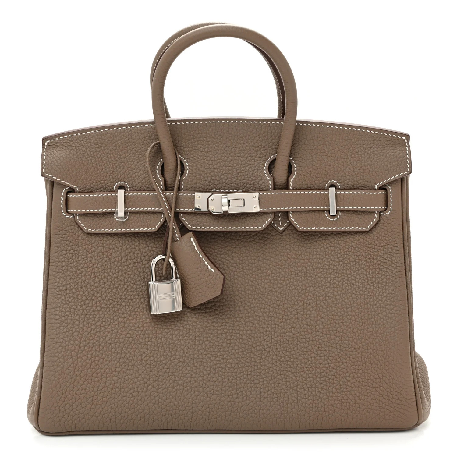 Hermes Togo Birkin 25 Etoupe 1875156 | FASHIONPHILE (US)