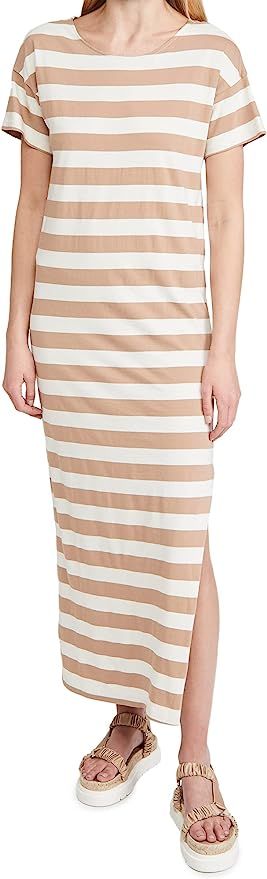 AMO Women's Stripe T-Shirt Dress | Amazon (US)