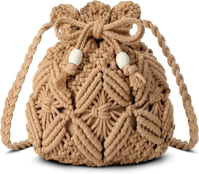 Beach Purse Straw Crossbody Bags for Women Straw Purse Beach Bag Woven Summer Purses for Women 20... | Amazon (US)