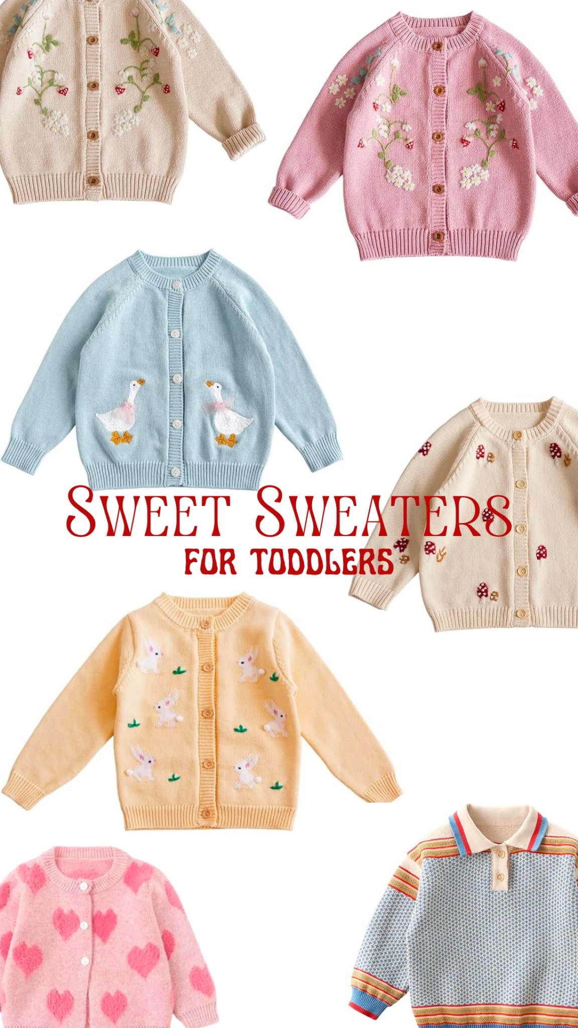 sweet little sweaters from Amazon 💌

#LTKSeasonal #LTKkids #LTKbaby