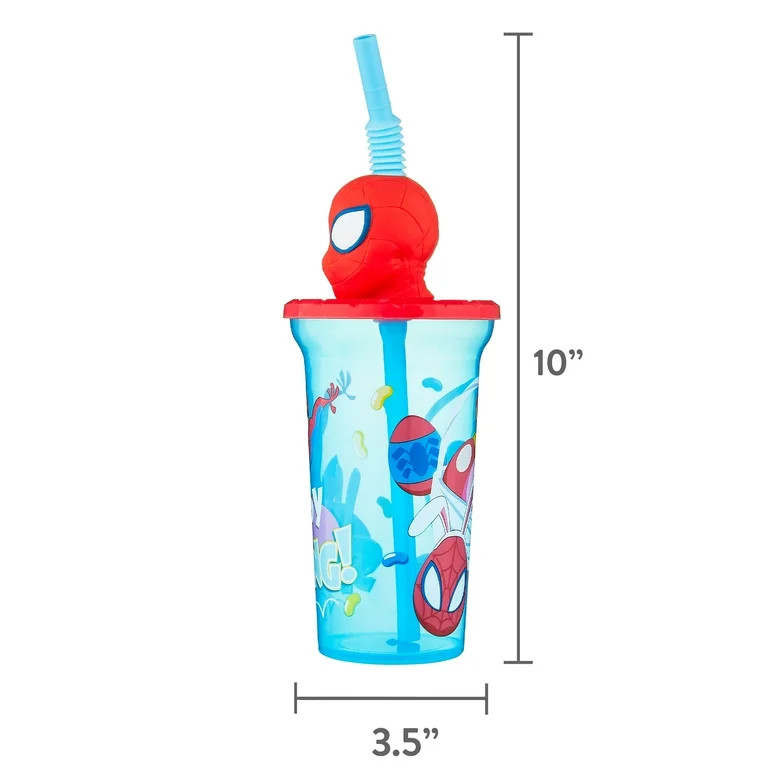Zak Designs 15oz Spiderman Buddy Sip Easter Tumbler | Walmart (US)