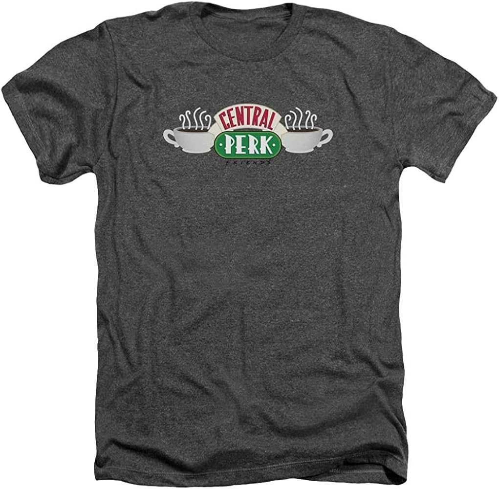 Friends Central Perks Soft Touch Adult Graphic T-Shirt for Men Tee Unisex | Amazon (US)