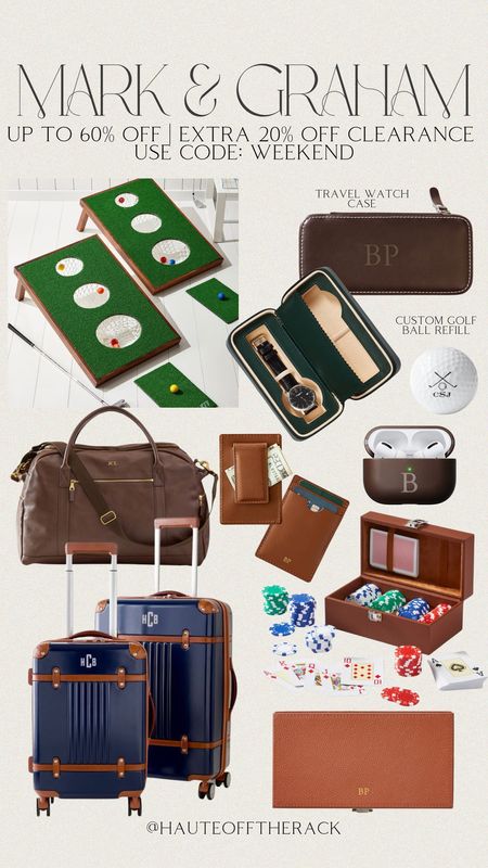 Custom Father’s Day gifts he will love from Mark & Graham!

Up to 60% off select styles & 30% off clearance use code: WEEKEND

#fathersdaygifts #giftsforhim #giftsfordad #markandgraham #customgifts #travel #travelwatchcase #airpodscase #customwallet #spinnercarryon 

#LTKmens #LTKsalealert #LTKGiftGuide