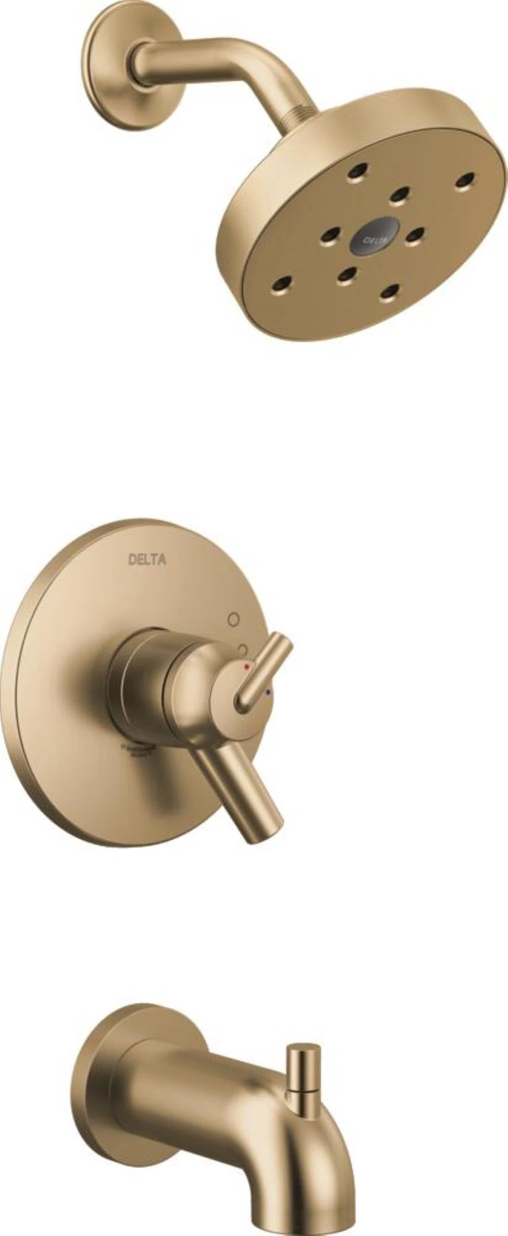Trinsic 17 Series Dual-Function Tub Shower Faucet Set, H20kinetic Shower Handle Trim Kit T17459-C... | Wayfair North America
