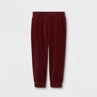 Toddler Girls' Velour Jogger Pants - Cat & Jack™ | Target