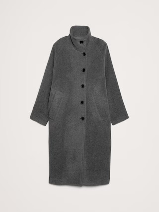 Italian Wool-Blend Top Coat | Banana Republic (US)