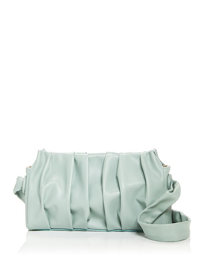 Vague Pleated Leather Clutch | Bloomingdale's (US)