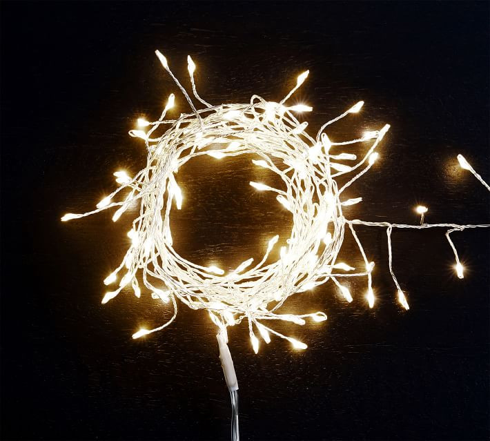 LED Infinity Garland String Lights | Pottery Barn (US)