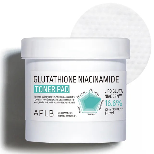 APLB - Glutathione Niacinamide Toner Pad | YesStyle.com