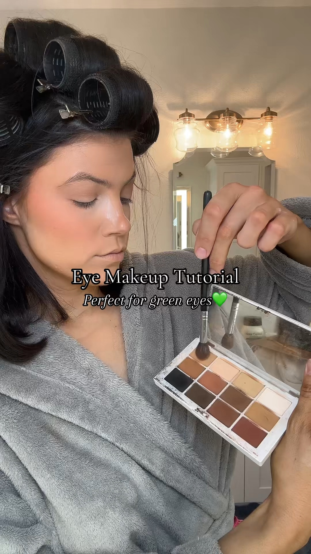 Eye Makeup Tutorial for Green Eyes 💚 Linking all products I used. 
*linked a similar palette to the Jaclyn one I used*

#LTKbeauty #LTKstyletip #LTKsalealert