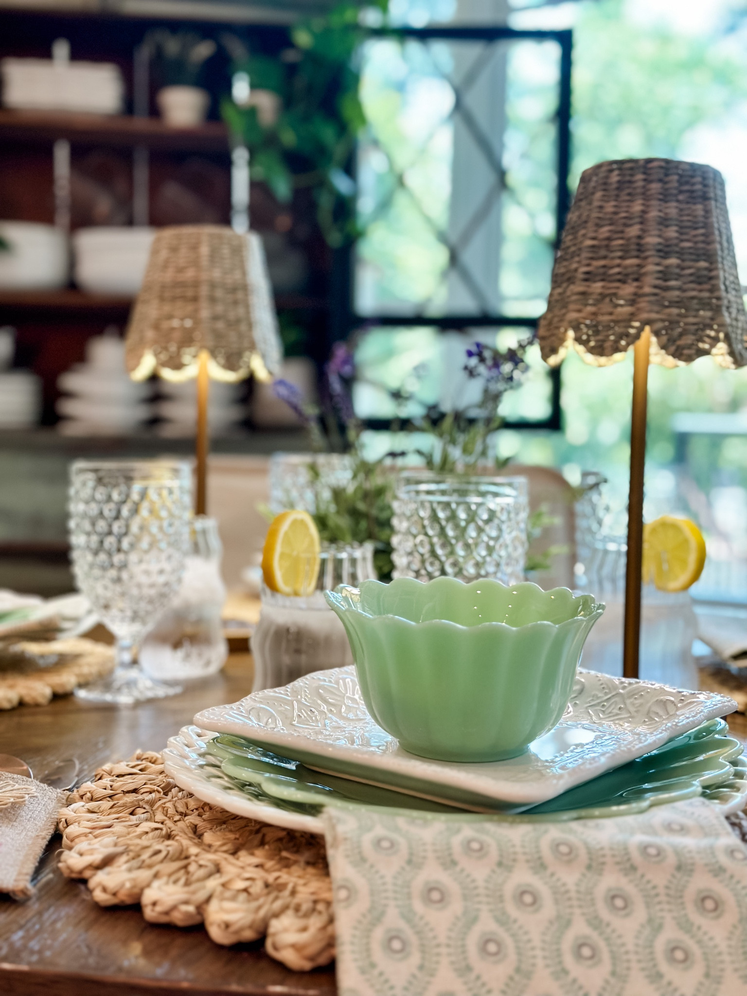 I was so excited to create this simple but beautiful tablescape using my Walmart Pioneer Woman Jade dishes as inspiration  

#LTKfamily #LTKhome