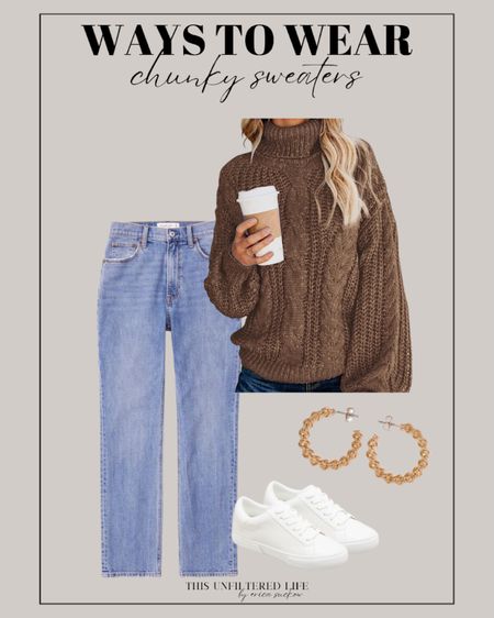 Ways to Wear Chunky Sweaters - Straight Jeans - Target Shoes - Sweater 

#WaysToWear #ChunkySweaters #StraightJeans

#LTKHoliday #LTKSeasonal #LTKstyletip