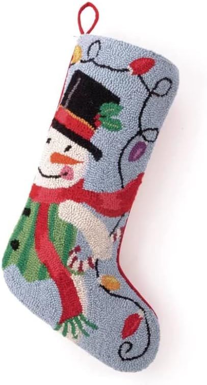 Snowman Christmas Hook Stocking 13x21" | Amazon (US)