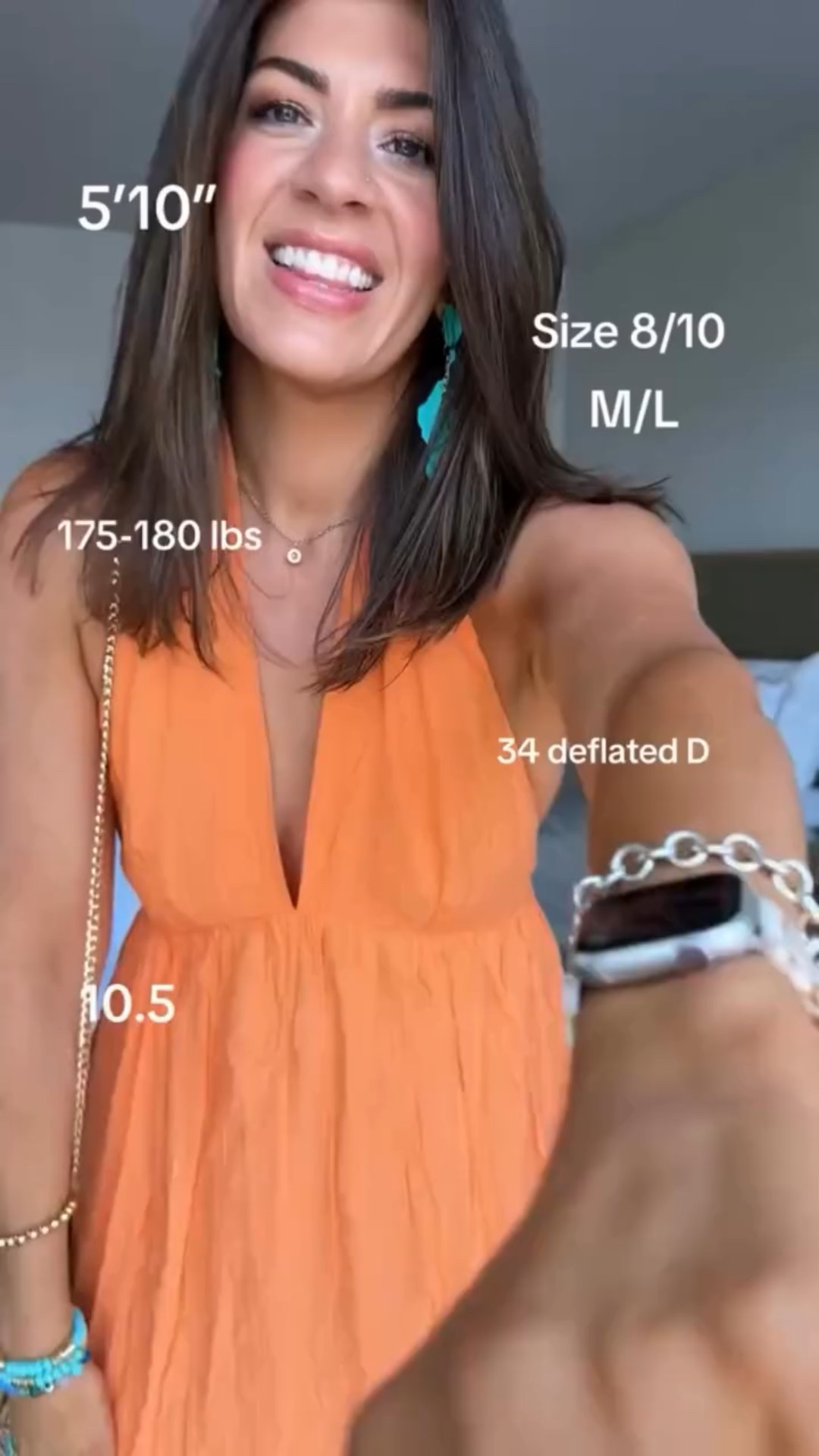 As someone who grew up being told women should *never* weigh more than 150 pounds, this trend is so refreshing to see. 

I used to be incredibly triggered by the number on the scale, so much so I would never dare tell anyone what I weighed. But now it means nothing to me anymore. It’s just a measurement of gravity, not a measurement of our worth. 

Your worth is not your weight 
Your worth is not your size

L

IB: @ilonamaher 
.
.
#normalizenormalbodies #pcos #midsizefashion #summeroutfit #bigmama 
Midsize style, size 8 outfit, size 10 outfit, over 40 style, normalize normal bodies, body confident, body neutral, we do not care club, curvy vacation style, big mama, pear shaped body

#LTKWedding #LTKMidsize #LTKOver40