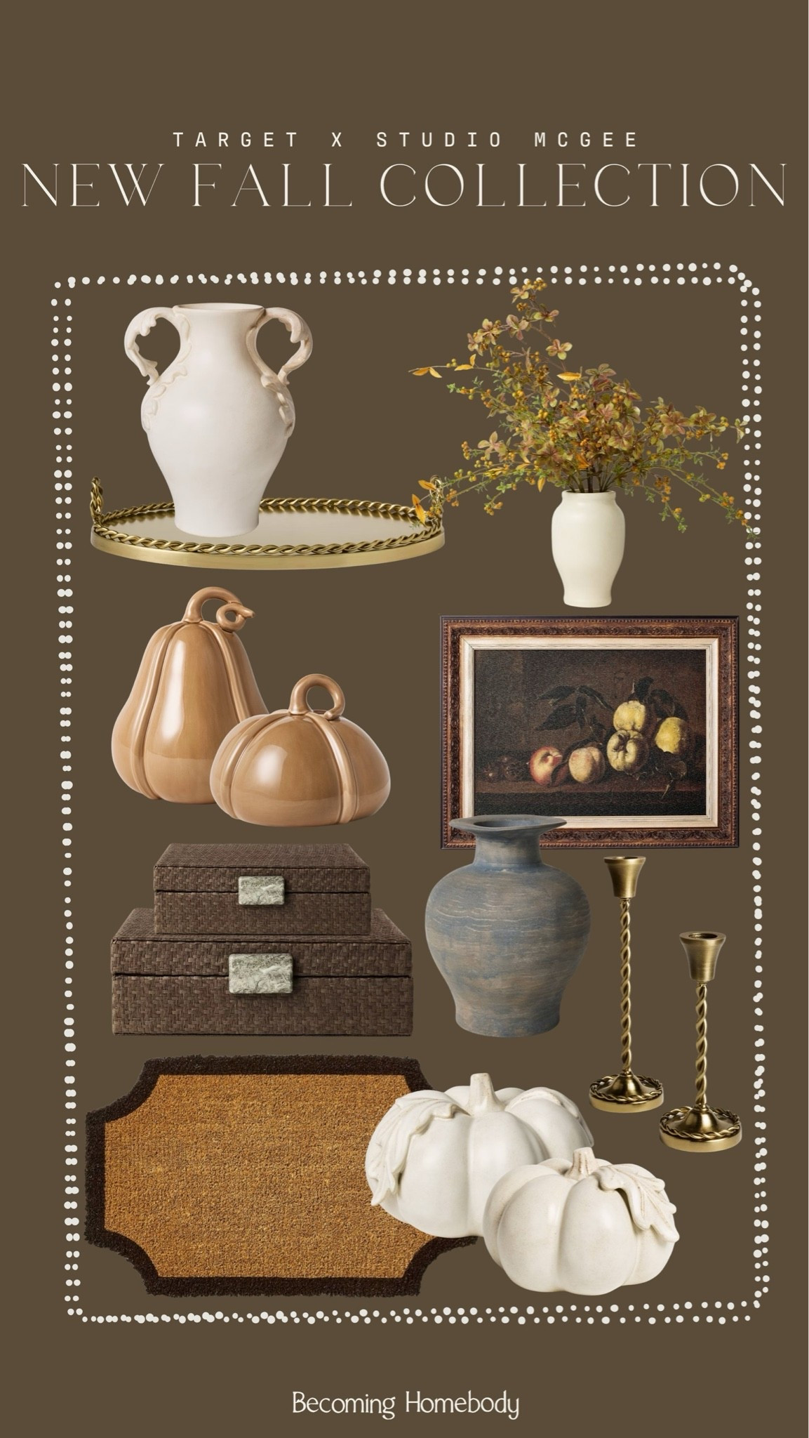 The new fall collection from Studio McGee at Target! Absolutely loving these pretty autumn stems and faux pumpkins. I can’t believe the fall season will be here so soon! 🍂🍂

#LTKHome #LTKSeasonal