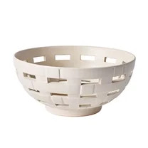 Better Homes & Gardens Ivory Woven Ceramic Decorative Bowl, 11 in | Walmart (US)