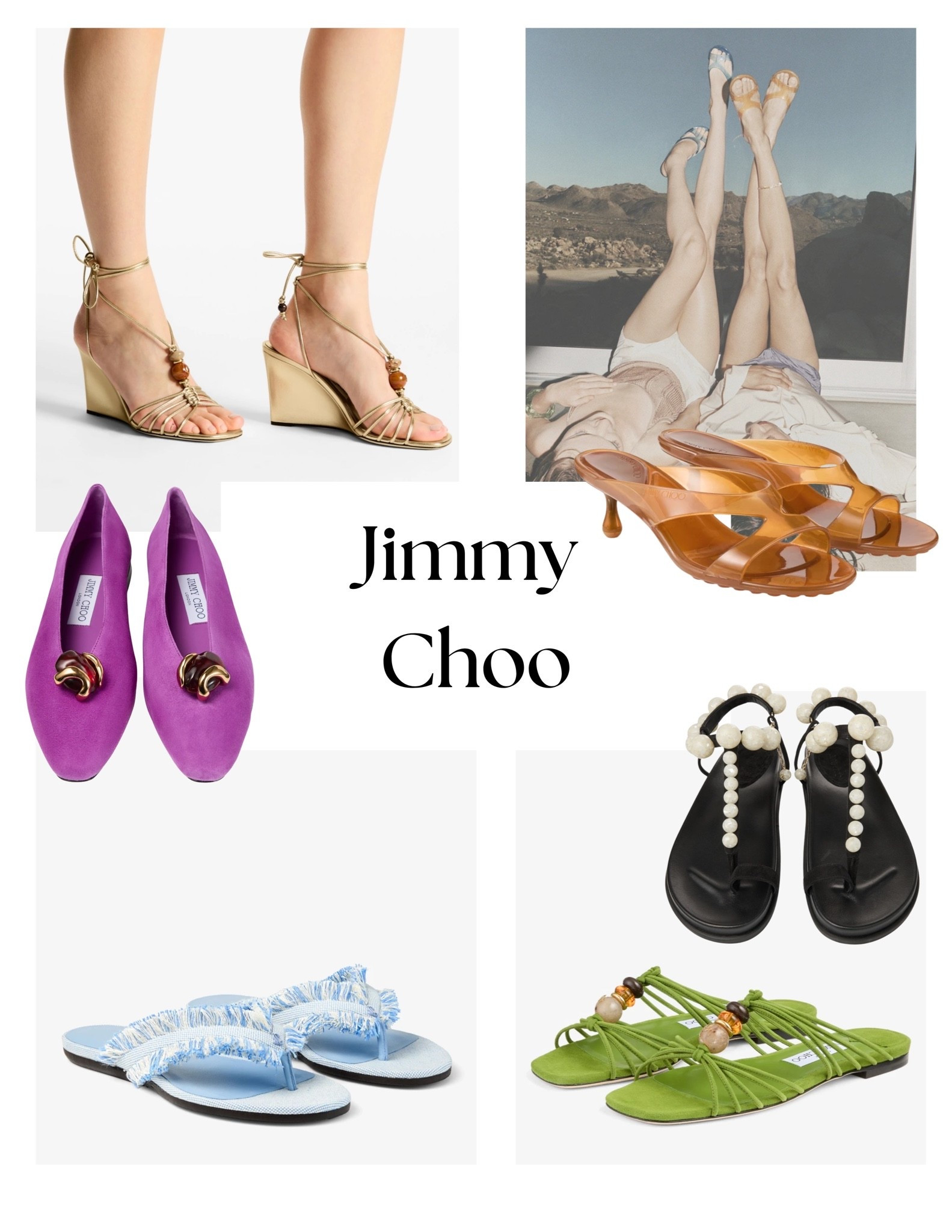 The coolest JIMMY CHOO summer shoes
