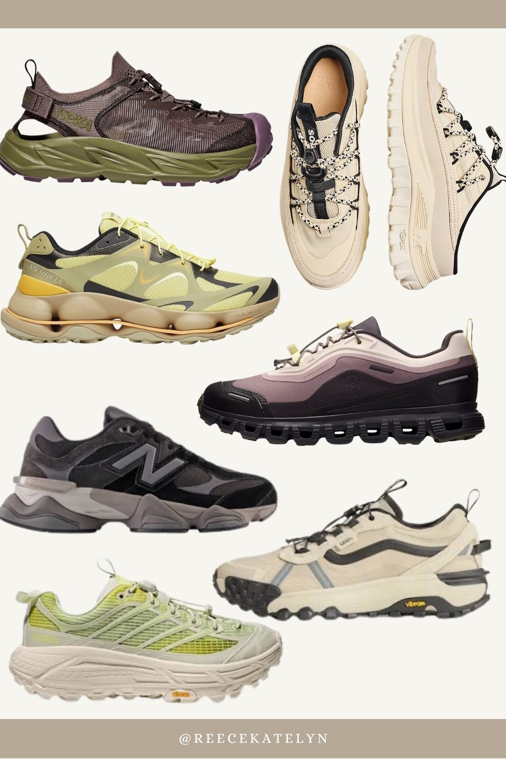 The sneakers for when comfort is non-negotiable 👟

Perfect for nurses, busy moms, travel days, and anyone loving the gorp-core trend. Supportive, comfortable, and cute enough to wear far beyond your shift.



On Cloud 6 Geo Waterproof sneaker in the Dew/Gobi

Vans MTE Crosspath XC sneakers in a beige and black

Sorell callsign mule