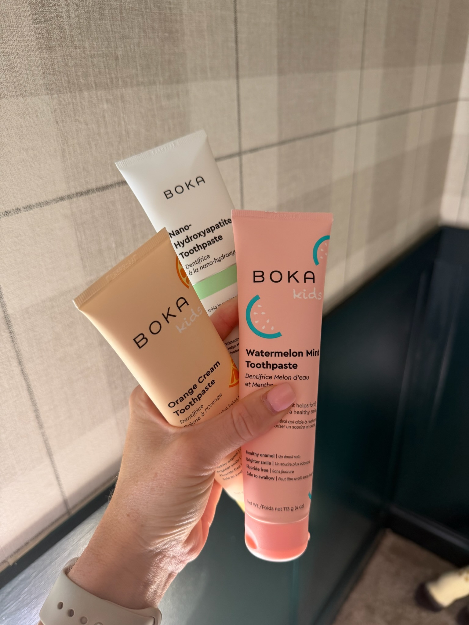 The low tox toothpaste my kids are using!🪥

My kids actually love these flavors & they're clean ingredients! Use code LAURABOKA25 for 25% off on the Family Pack of 3 on AMZ and Boka.com

kids finds | amazon favs | low tox living 

 #LTKdayinmylife #LTKmomlife #LTKKids