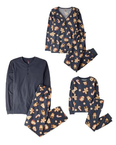 The Children's Place,Unisex Baby,Family Matching, Christmas and Holiday Pajama Sets, Cotton,Family Cookies- Mom,3X-Large | Amazon (US)