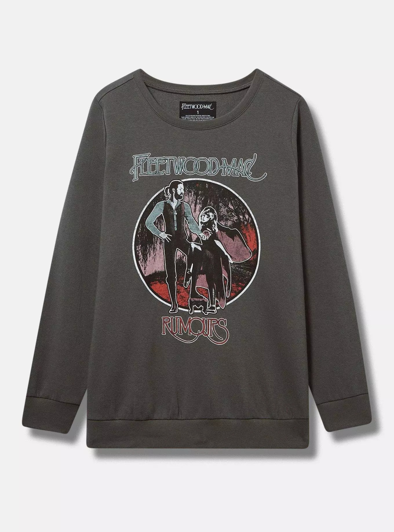 Fleetwood Mac Cozy Fleece Crew Sweatshirt | Torrid (US & Canada)