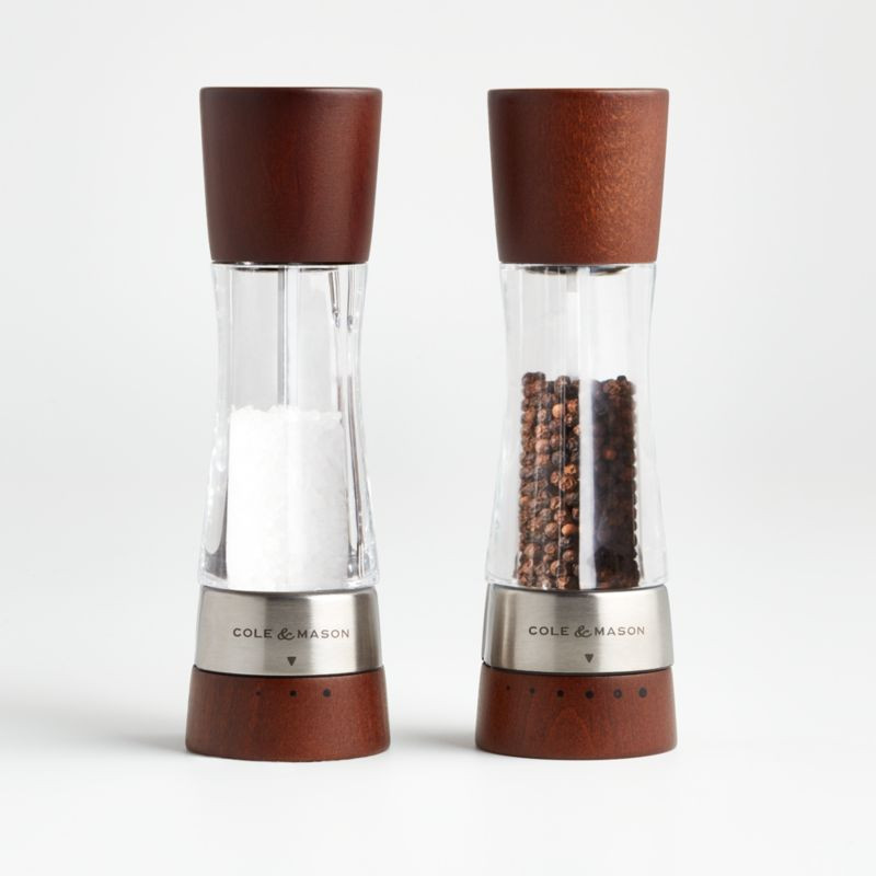 Cole & Mason Derwent Wood Salt and Pepper Mills | Crate & Barrel | Crate & Barrel