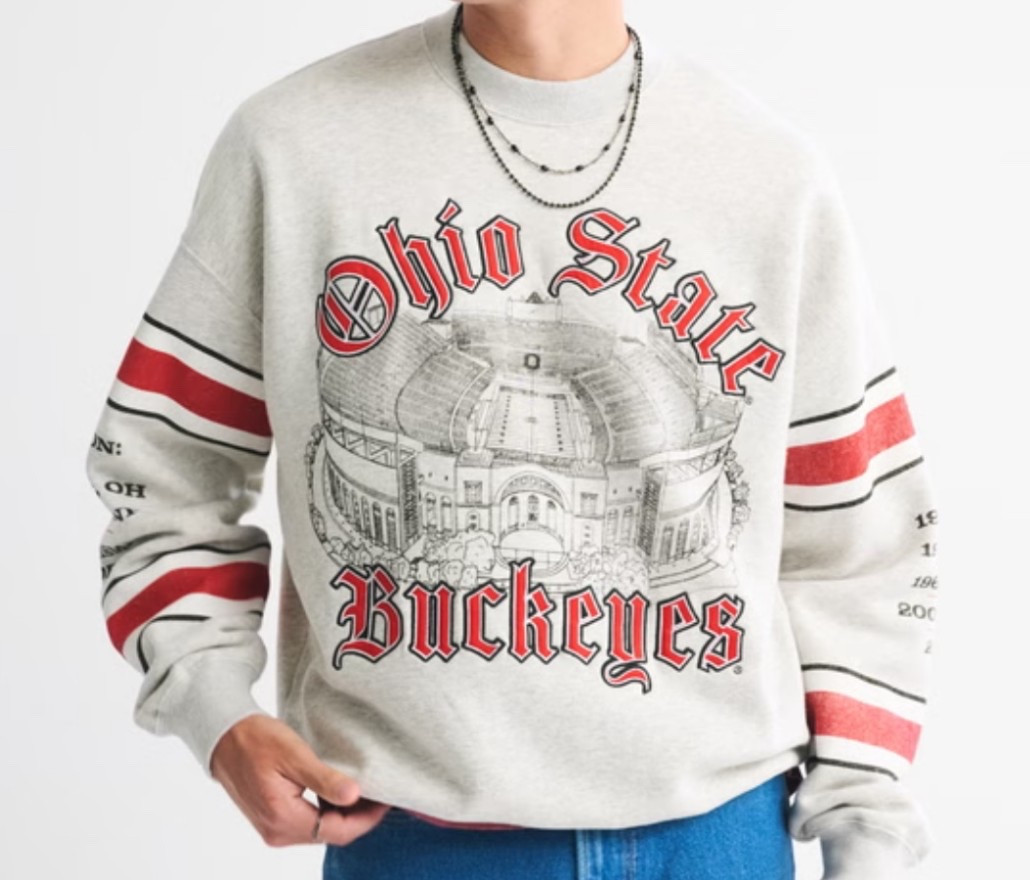 OSU buckeyes sweatshirt ❤️🩶

#LTKCyberWeek #LTKHoliday #LTKSaleAlert