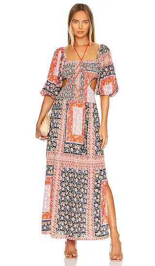 Roma Doe Maxi Dress in Roma Rust | Revolve Clothing (Global)