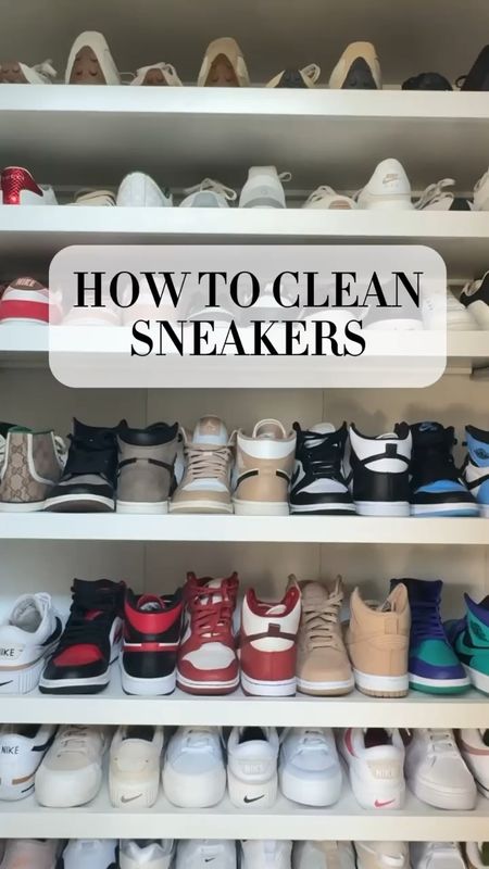 The easiest way to clean sneakers…use one sponge for many pairs, rinse and reuse 
How to clean sneakers …follow me @liveloveblank for more amazon finds in fashion and home
Amazon must haves 
Cleaning tips
Cleaning sneakers
Cleaning dirt and scuffs off sneakers 
My sneakerhead husband got me into these…they are so easy to use! 
#ltku 

#LTKShoeCrush #LTKFindsUnder50 #LTKVideo